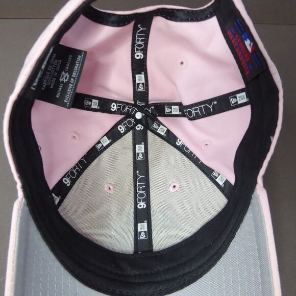 MLB All Star Game Hat Cap Strap Back Youth Pink 2018 Baseball New Era - Picture 5 of 9